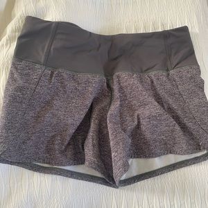 lululemon size 2 speed up shorts 4” inseam